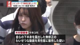 〈無修正動画にカップル自ら出演して逮捕〉32歳女性らがわいせ。